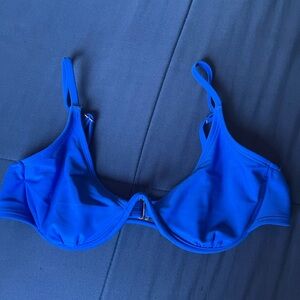 Target Xhilaration Underwire Blue Bikini Top